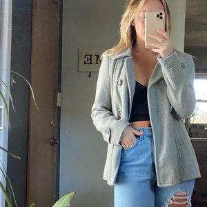 Gray Peacoat